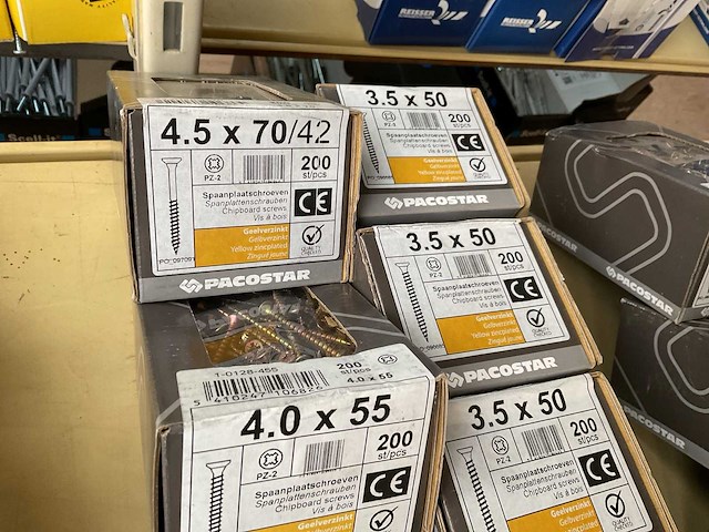 12 dozen houtschroeven - afbeelding 5 van  6