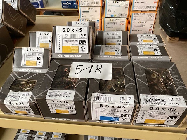 12 dozen houtschroeven - afbeelding 2 van  7