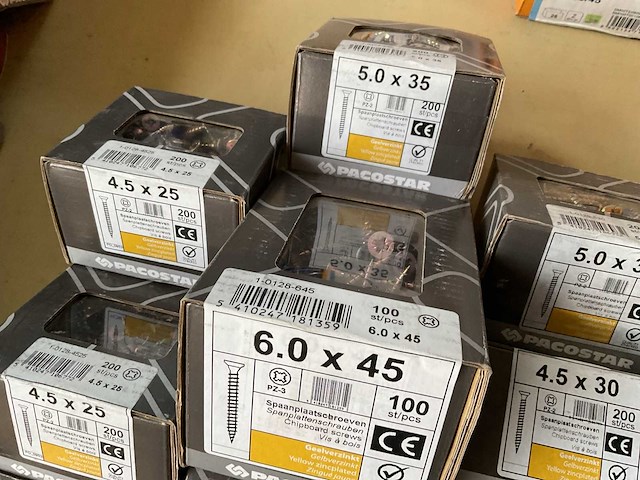 12 dozen houtschroeven - afbeelding 5 van  7