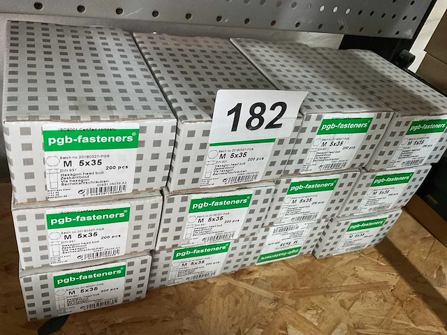 12 dozen inox bouten - afbeelding 2 van  3