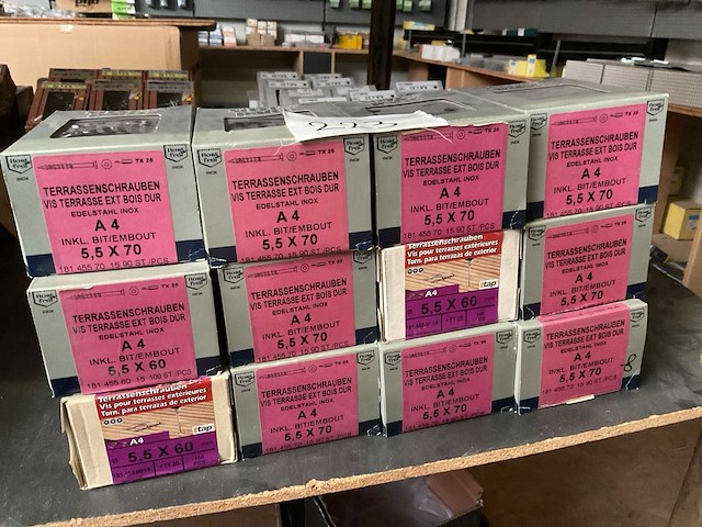 12 dozen inox hardhout schroeven - afbeelding 2 van  5