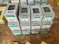 12 dozen inox houtschroeven