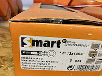 12 dozen keilbouten met gesmeede haak of oog ; ankerstang - afbeelding 3 van  8