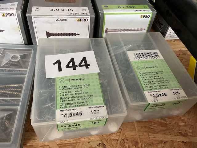12 dozen schroeven moeren en nagels - afbeelding 3 van  7