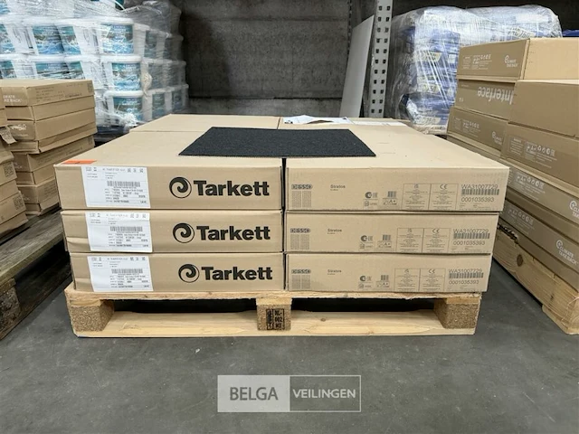 ± 12 dozen tapijttegels tarket - afbeelding 2 van  3