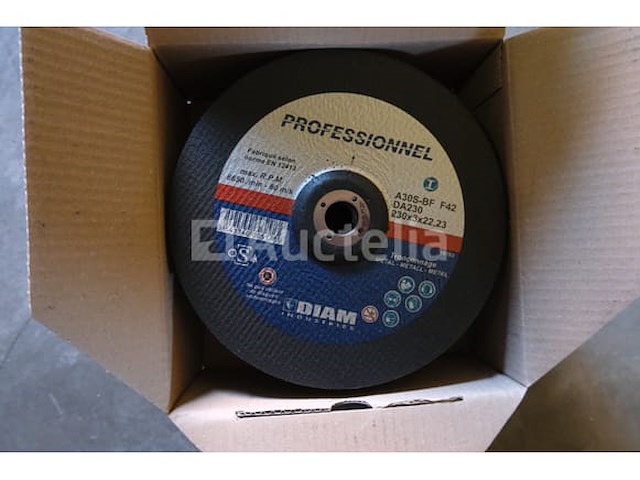 12 dozen van 25 nieuwe diam 230 cut-off schijven - afbeelding 2 van  5