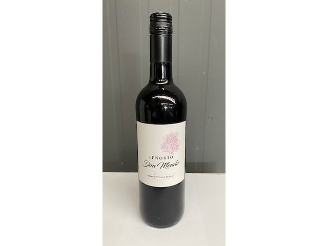 12 flessen - senorio den mendo - rode wijn - spanje - afbeelding 1 van  2