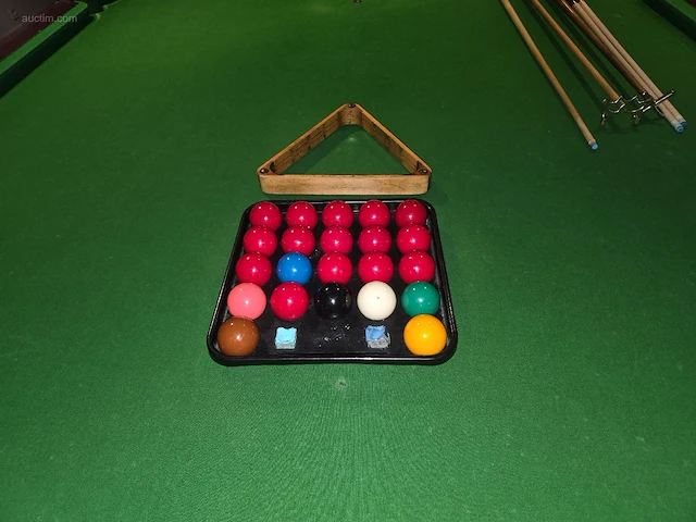 12 ft klassieke houten snookertafel bce - afbeelding 9 van  13
