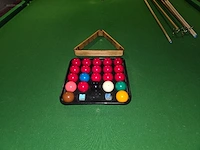 12 ft klassieke houten snookertafel bce - afbeelding 9 van  13