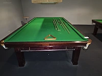 12 ft klassieke houten snookertafel bce - afbeelding 3 van  10