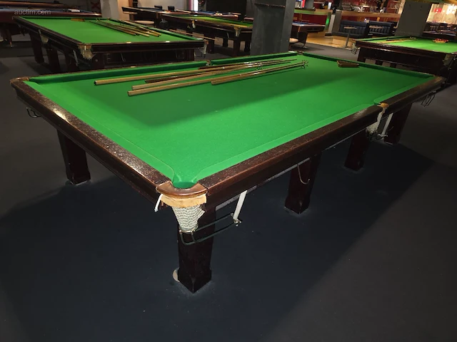 12 ft klassieke houten snookertafel bce - afbeelding 5 van  10