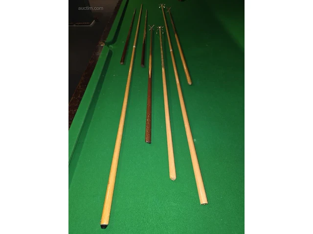 12 ft klassieke houten snookertafel bce - afbeelding 6 van  10