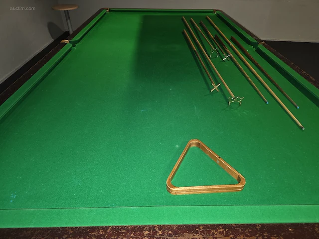 12 ft klassieke houten snookertafel bce - afbeelding 8 van  10