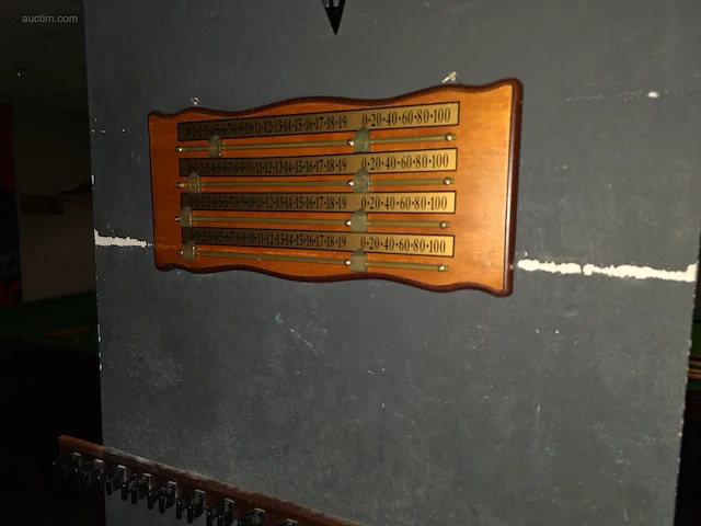 12 ft klassieke houten snookertafel bce - afbeelding 3 van  12