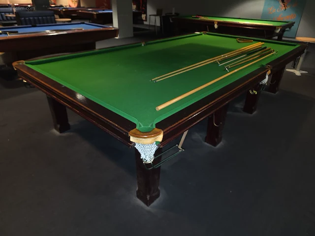 12 ft klassieke houten snookertafel bce - afbeelding 6 van  12