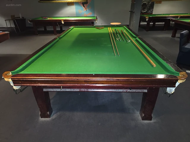 12 ft klassieke houten snookertafel bce - afbeelding 7 van  12