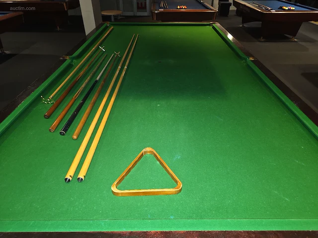 12 ft klassieke houten snookertafel bce - afbeelding 9 van  12