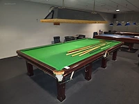 12 ft klassieke houten snookertafel bce