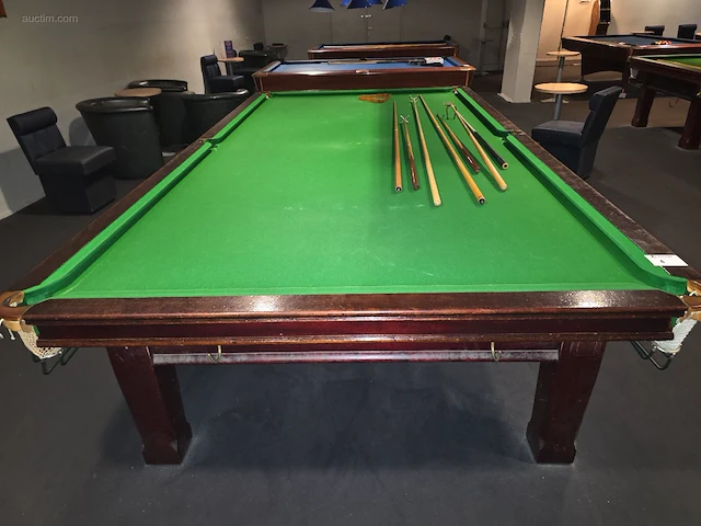 12 ft klassieke houten snookertafel bce - afbeelding 7 van  14