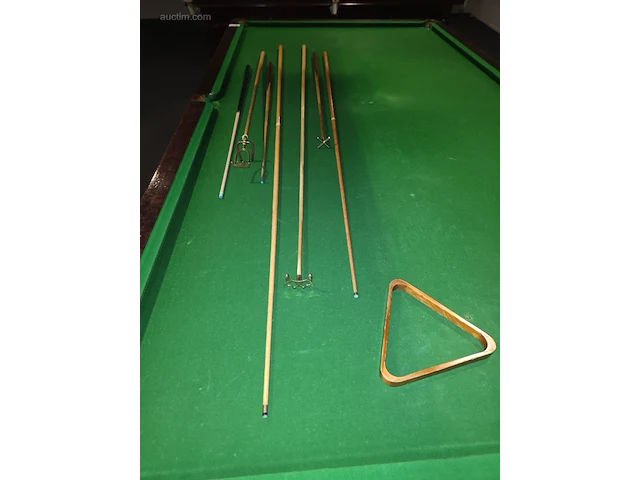 12 ft klassieke houten snookertafel bce - afbeelding 11 van  14