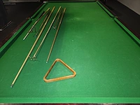 12 ft klassieke houten snookertafel bce - afbeelding 12 van  14