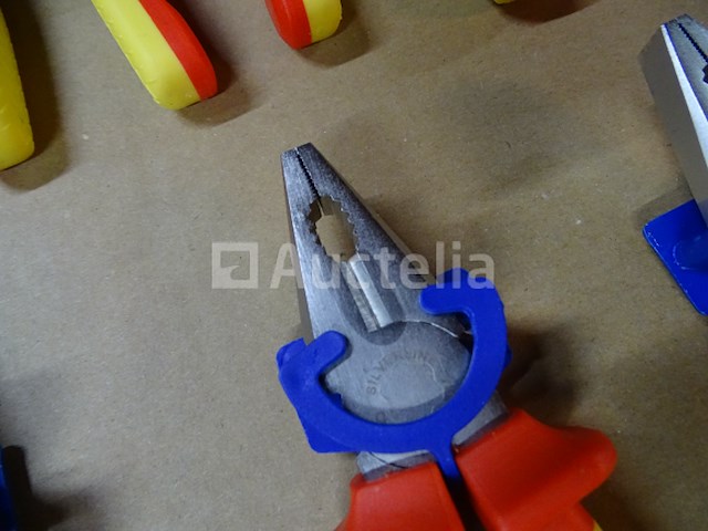 12 geïsoleerde universele tangen, 12 elektriciensschroevendraaiers - afbeelding 6 van  6