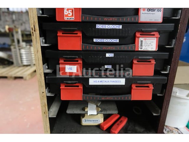 12 gereedschapskoffers met inhoud - afbeelding 4 van  14