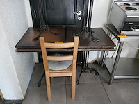 12 horecastoelen + 4 horecatafels - afbeelding 4 van  6