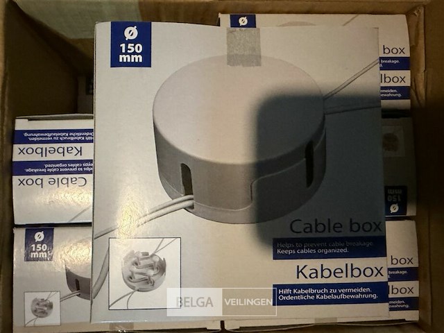 ± 12 kabelboxen - afbeelding 1 van  2