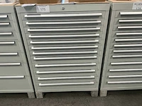 12-laden materiaalkast
