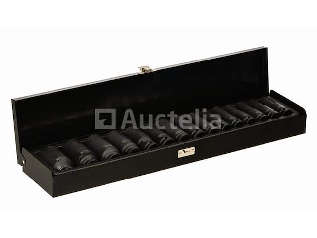 1/2" lange slagdoppen (15 stuks) kraft&dele - afbeelding 2 van  3