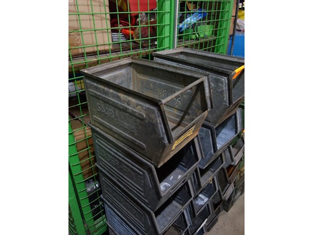 12 metalen bakken - afbeelding 2 van  2