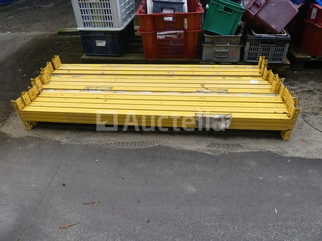 12 metalen tandheugelrails 180 cm - afbeelding 1 van  3