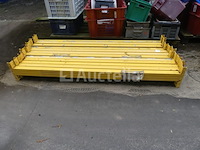 12 metalen tandheugelrails 180 cm - afbeelding 1 van  3