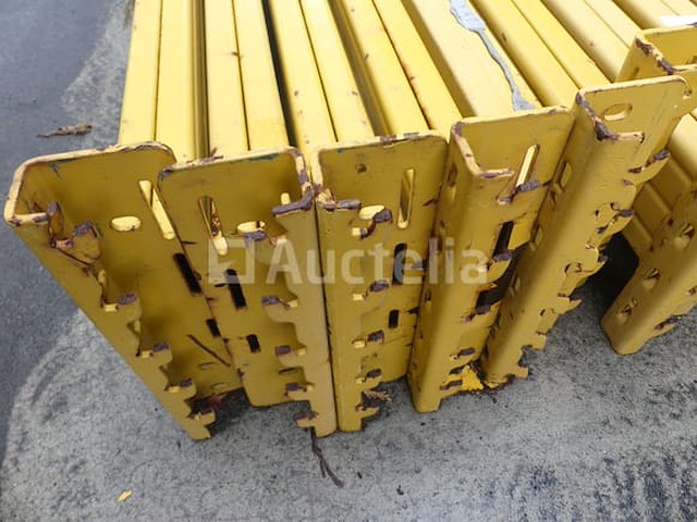 12 metalen tandheugelrails 180 cm - afbeelding 2 van  3