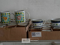 12 mokken en 12 tassen - afbeelding 1 van  4