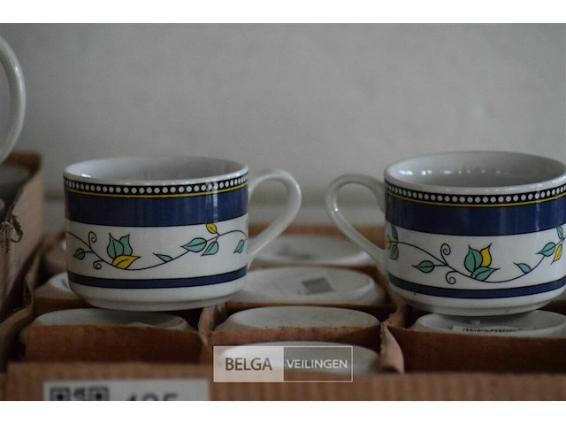 12 mokken en 12 tassen - afbeelding 3 van  4