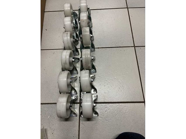 12 nieuwe zwenkwielen (12x) - afbeelding 1 van  3