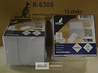 ±12 notitieblok memoblaadjes - afbeelding 1 van  2