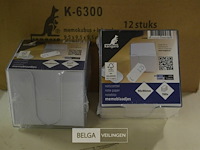 ±12 notitieblok memoblaadjes - afbeelding 2 van  2