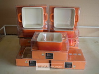 12 ovenschoteltjes voor hapjes ±6x6 cm - afbeelding 1 van  2