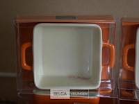 12 ovenschoteltjes voor hapjes ±6x6 cm - afbeelding 2 van  2