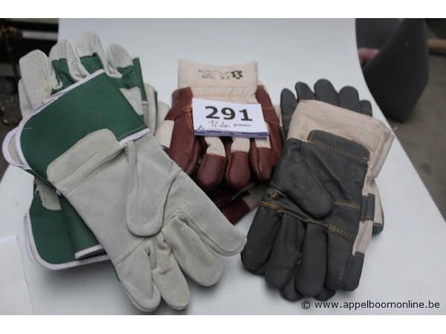 12 paar diverse werkhandschoenen artelli, m 10 - afbeelding 1 van  4