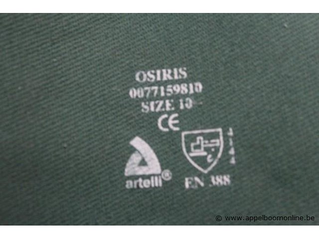 12 paar diverse werkhandschoenen artelli, m 10 - afbeelding 2 van  4