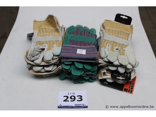 12 paar werkhandschoenen artelli - afbeelding 1 van  1