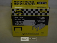 12 pakjes nietjes 14mm - afbeelding 2 van  3