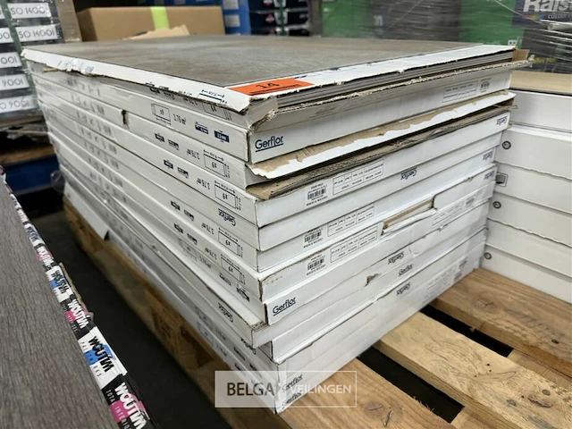 ± 12 pakken plak-pvc vloer - afbeelding 3 van  4