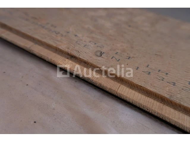 12 pakketten halfmassief eikenparket (33,6 m²) fertigparkett rustiek eiken - afbeelding 5 van  6
