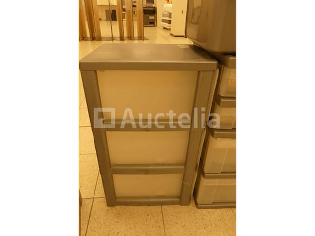 12 plastic opslagbakken - afbeelding 5 van  8