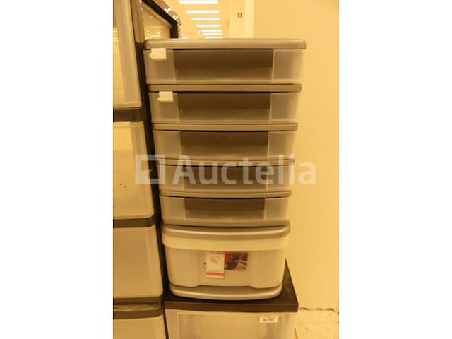 12 plastic opslagbakken - afbeelding 6 van  8